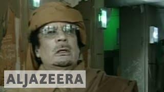 Muammar Gaddafi addresses the nation [upl. by Aurita]