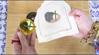 How to Make Caviar Blini [upl. by Ackler]