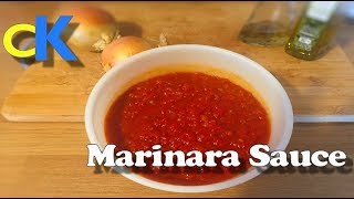 How to make Marinara Sauce Meatball SubSauce Recipe [upl. by Leuqar750]