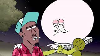 Regular Show  Poetry Vs Rapping Battle [upl. by Nahk]