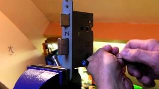 How to Pick a British Standard EuroSpec Mortice Lock [upl. by Briscoe]