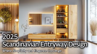 2025 Scandinavian Entryway Design Where Simplicity and Elegance Converge [upl. by Yoko142]