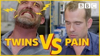 Can these identical twin doctors beat pain without pills  BBC [upl. by Llehcnom]