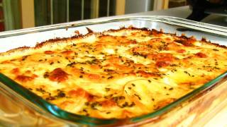 Cheesy Scalloped Potatoes Recipe [upl. by Liuka]