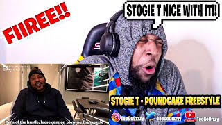 SOUTH AFRICA🇿🇦 Stogie T Freestyle Friday 🔥🔥🔥 17042020 quotPound Cakequot REACTION [upl. by Ferdinana599]