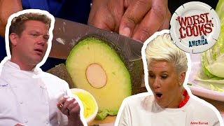 MostSHOCKING Moments  Worst Cooks in America  Food Network [upl. by Ailimat575]