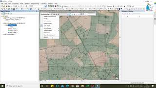 How to Georeference a KhasraCadastal Map in Arcgis [upl. by Rizzo]