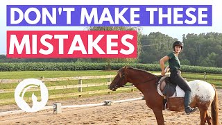 HORSE RIDING MISTAKES  10 WORST MISTAKES [upl. by Aynad]