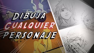 como dibujar personajes de naruto paso a paso [upl. by Eddi743]