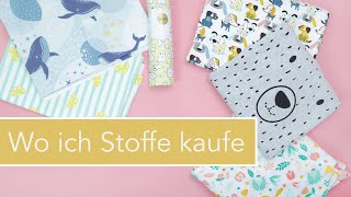 Wo ich meine Stoffe kaufe 20 Online Shops [upl. by Siurtemed]