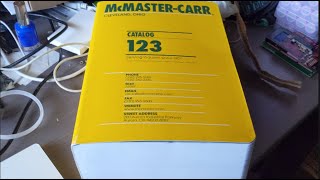 Unboxing McMaster Catalog [upl. by Laram]