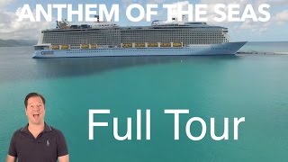 Anthem of the Seas Review  Full Walkthrough  Ship Tour  Royal Caribbean [upl. by Atinod]