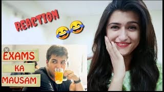 Exam Ka Mausam l Ashish Chanchlani l Pahadigirl Reaction [upl. by Halima266]