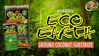 Zoo Med Eco Earth® Coconut Fiber Substrate [upl. by Malcah]