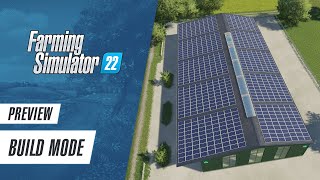 Preview The new build mode in Farming Simulator 22 [upl. by Mehsah82]