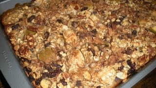 Apple Cinnamon Baked Oatmeal [upl. by Ailhat59]