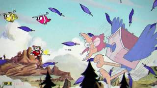 Cuphead Walkthrough  Aviary Action Wally Warbles [upl. by Justinn346]