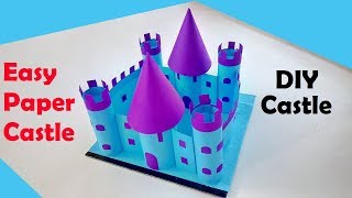 Paper Castle  DIY Castle  How To Make Paper Castle  Easy Paper Castle  DIY Castle [upl. by Irep]