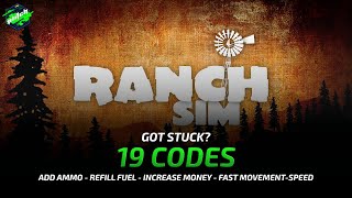 RANCH SIMULATOR Cheats Add Ammo Increase Money Fast MovementSpeed   Trainer by PLITCH [upl. by Mairhpe]