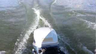 Evinrude 15hp on 14ft Aluminum Boat [upl. by Odessa285]