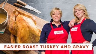 How to Make Our Easier Roast Turkey and Gravy [upl. by Ettenuahs]