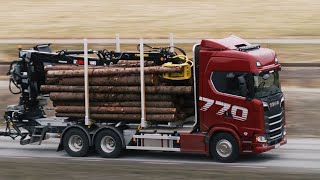 Expert drives the Scania 770 V8 [upl. by Suoivatnom]