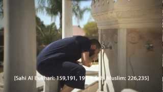 How to perform Wudu Ablution  Dr Zakir Naik [upl. by Yznyl203]