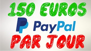 GAGNEZ 150€ PAYPAL PAR JOUR EN 2023 GRATUITEMENT ET FACILEMENT  PREUVES  ArgentFacileTutos [upl. by Goldsworthy968]