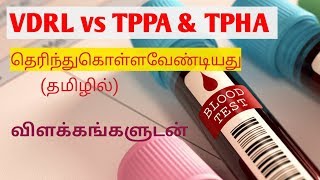 Differences between VDRL test and TPPATPHA in TamilVDRL TestVDRL Test tamilSTAR LABORATORY [upl. by Mishaan]