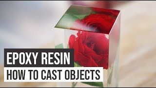 How to Cast Objects with Epoxy Resin  Tutorial  EPODEX [upl. by Noyrb]