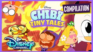 Chibiest Chibis  Compilation  Chibi Tiny Tales  Disney Channel Animation [upl. by Hsiri757]