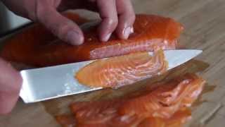 Cold Smoked Salmon  Nova Lox  recipe [upl. by Akimak]