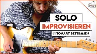 Gitarre  Improvisieren lernen  1Tonart bestimmen [upl. by Virgel304]