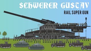 Schwerer Gustav  Rail Super Gun Behemoth [upl. by Liagabba]