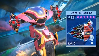 Killshot Javelin Rack 12  Mech Arena  New Weapon [upl. by Eintihw]