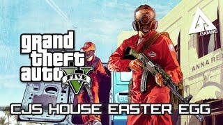 GTA 5 Easter Eggs  How to find CJs HouseGrove Street GTA San Andreas Easter Egg Throwback [upl. by Burnett]