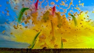 Amazing Daytime Fireworks in Italy [upl. by Plath]