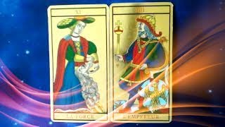 LA FUERZA y TODOS los ARCANOS MAYORESCOMBINACIONES TAROT [upl. by Anna-Diana]