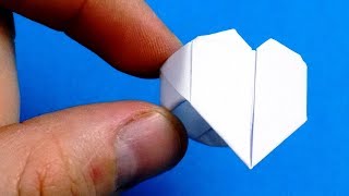 Origami Heart Ring  Instructions [upl. by Arabela146]