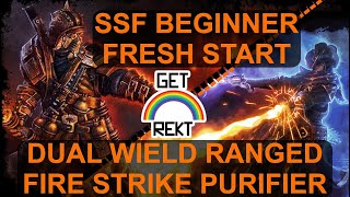 HC Grim Dawn Beginner SSF  Dual Pistol Fire Strike Purifier Part 1 Act 1 to Act 4 [upl. by Eelrahs]