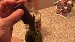 How To Reseal A Wine Bottle For A Cruise Trip [upl. by Yentyrb256]