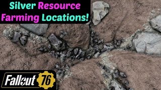 Fallout 76 Silver Resource Farming Locations [upl. by Neras896]