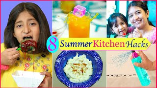 8 LIFE Saving SUMMER Kitchen Hacks  CookWithNisha [upl. by Obed451]