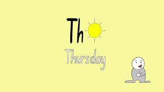 Today is Thursday Classroom Song [upl. by Yelekreb]