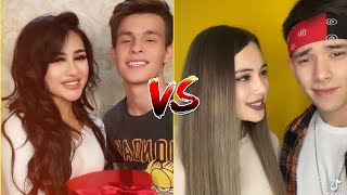 Parizoda amp Amirchik VS Nigina amp Saidahmad  TikTok Battle  Ovoz Bering [upl. by Halla]