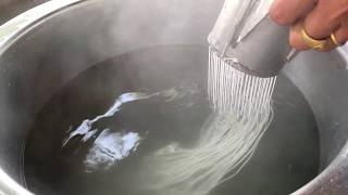 Thai Rice Flour Noodles Recipe [upl. by Swinton]