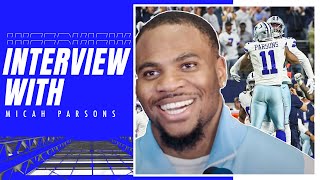 Micah Parsons Postgame Week 13  SEAvsDAL  Dallas Cowboys 2023 [upl. by Carlie]