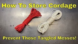 How To Wrap Paracord And Small Rope [upl. by Yesnikcm]