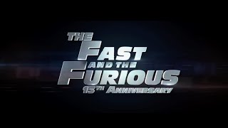 The Fast amp The Furious 15th Anniversary Trailer [upl. by Haldis]