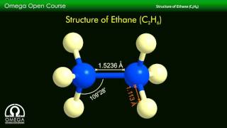 Molecular Structure of Ethane [upl. by Edals]